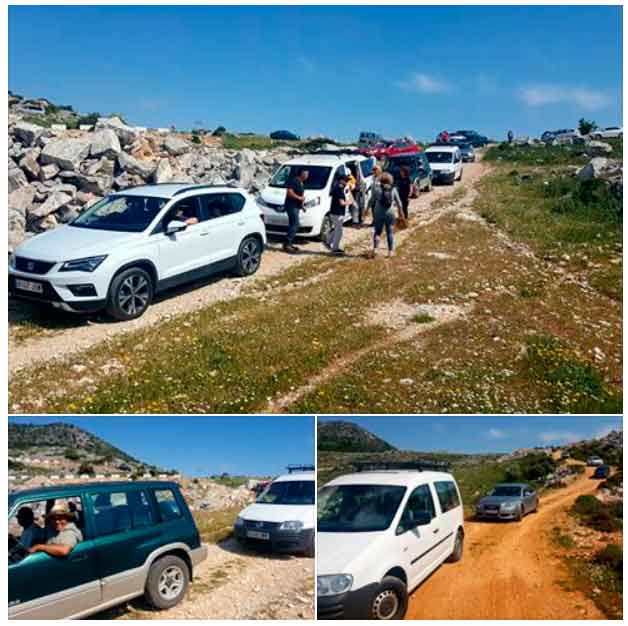 Excursión a las canteras contemporáneas del cerro de las Chozas.